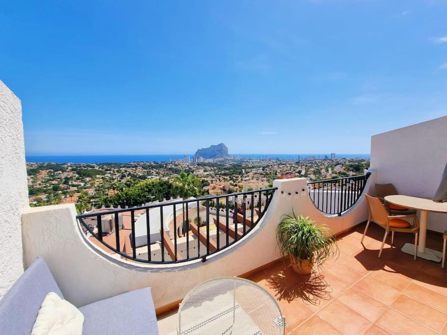 Flamingo Apartment - Imperial Park - Sea View, 6 Pools, Terrace Calp Exterior foto