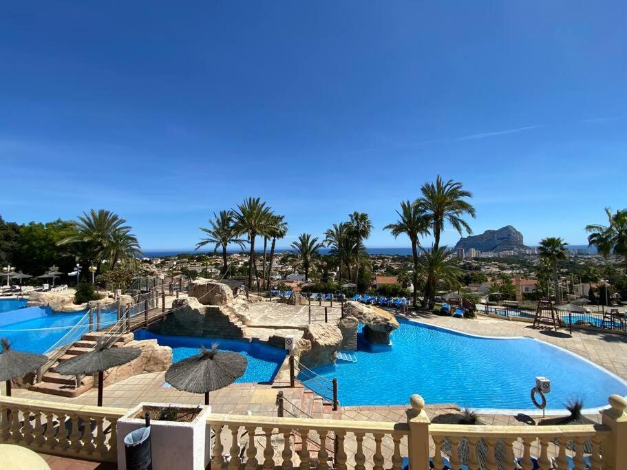 Flamingo Apartment - Imperial Park - Sea View, 6 Pools, Terrace Calp Exterior foto