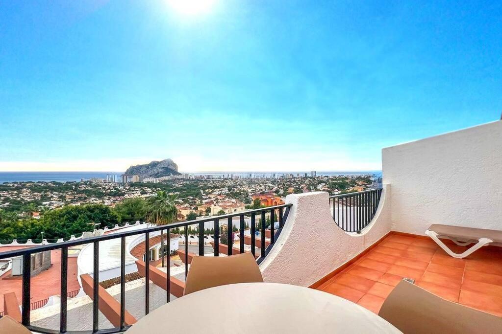 Flamingo Apartment - Imperial Park - Sea View, 6 Pools, Terrace Calp Exterior foto