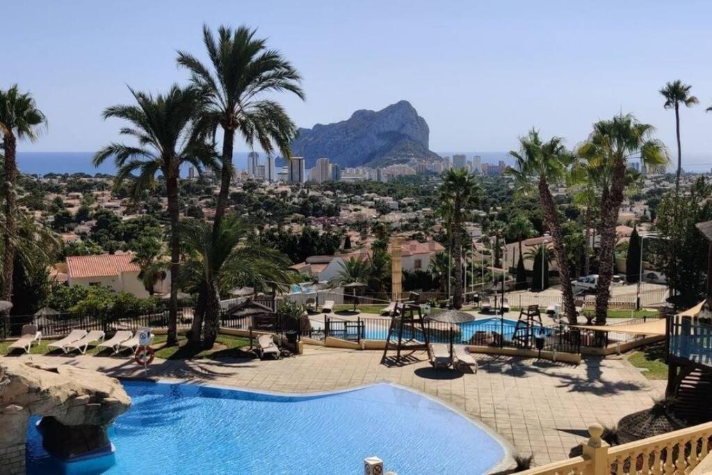 Flamingo Apartment - Imperial Park - Sea View, 6 Pools, Terrace Calp Exterior foto