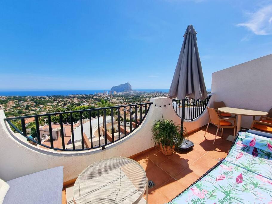 Flamingo Apartment - Imperial Park - Sea View, 6 Pools, Terrace Calp Exterior foto
