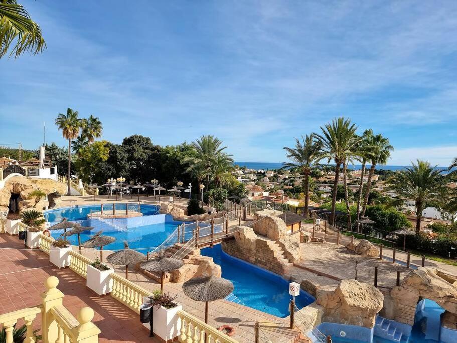 Flamingo Apartment - Imperial Park - Sea View, 6 Pools, Terrace Calp Exterior foto